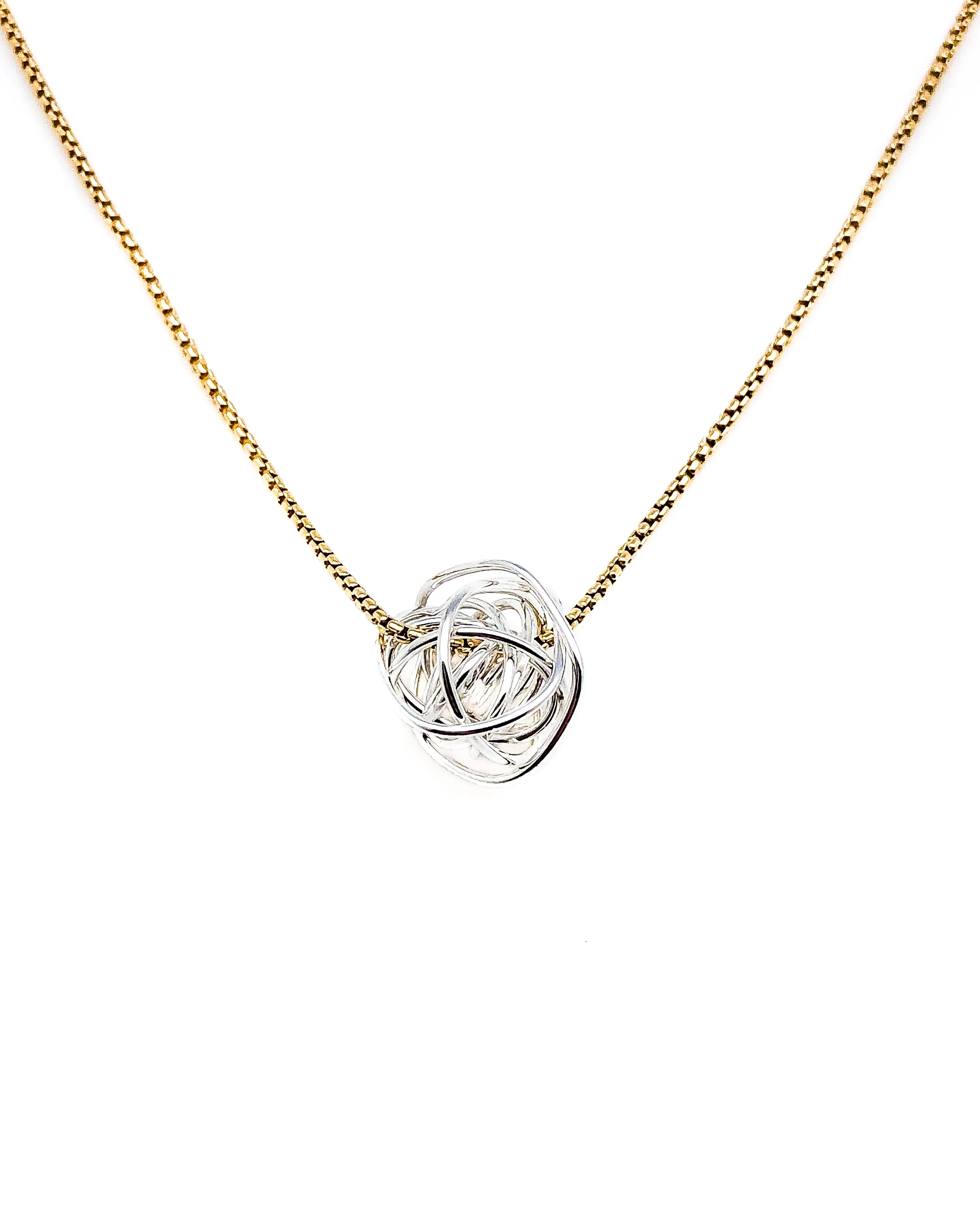 Ball of Yarn Necklace - Image 3