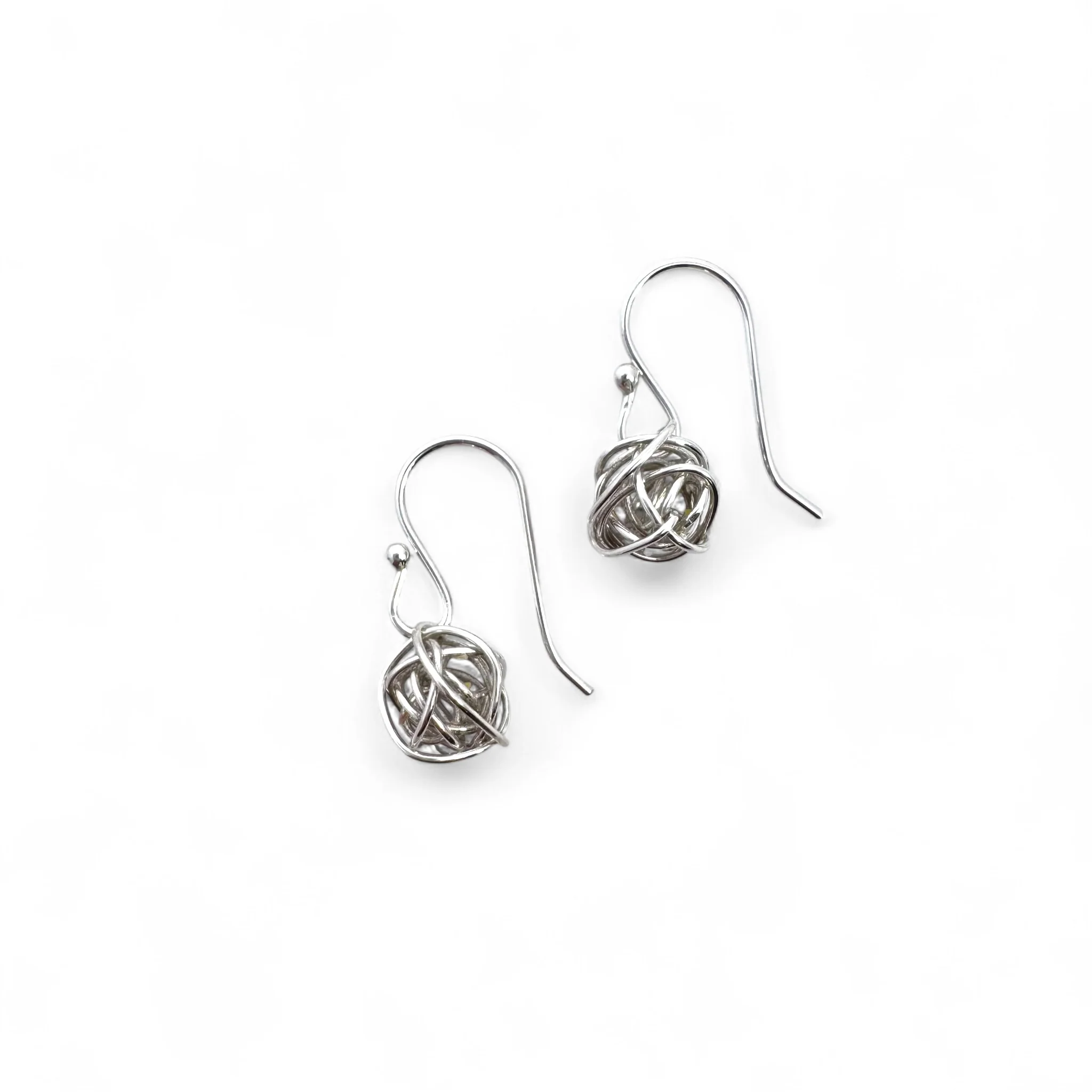 Ball of Yarn French Wire Earrings - Image 3