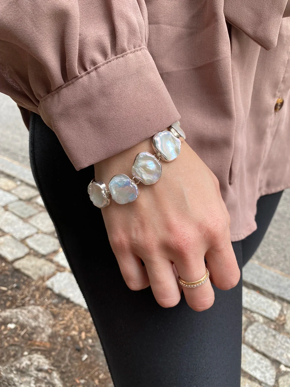 Keshi Pearl Bracelet - Image 3