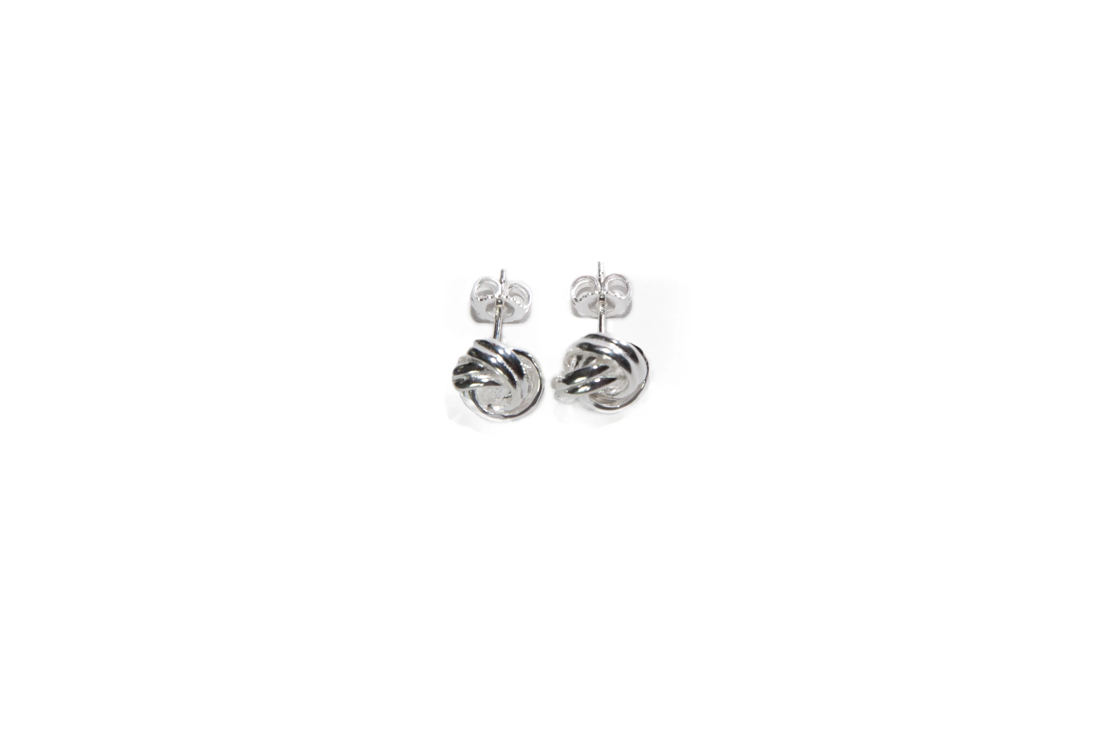 Love Knot Post Earrings - Image 4