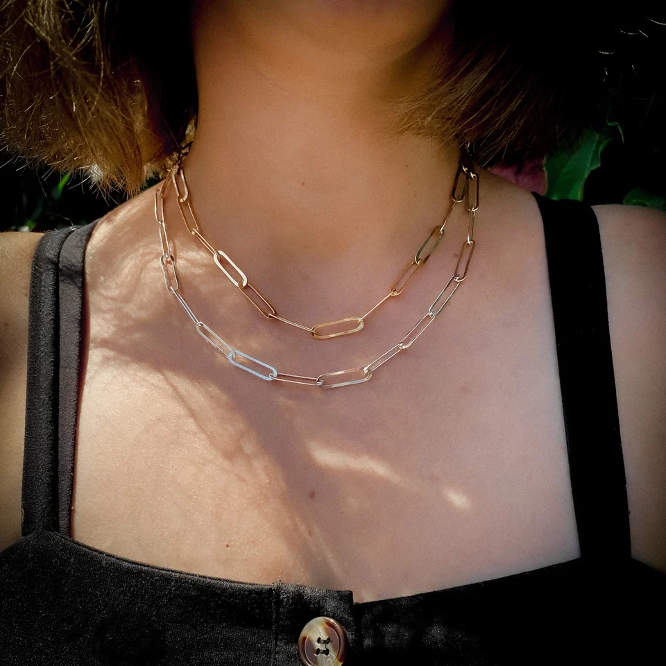 Paper Clip Necklace - Image 4